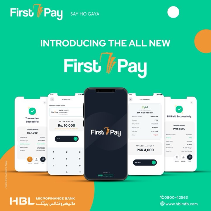 HBL FirstPay, Launch
